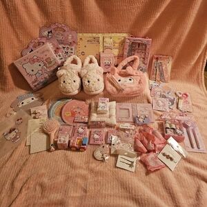 Sanrio Pink and White Kids Toys and Accessories Set